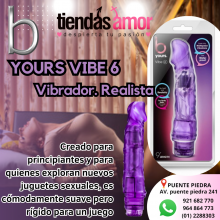 Vibrador B. YOURS Realista VIBE 6 CONSULTAS Y PEDIDOS WhatsApp C 921 682 770- 969 889 888 -964 864 773